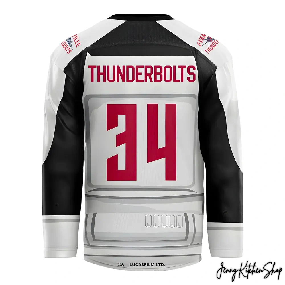 Evansville Thunderbolts 2026 Star Wars Night Jersey