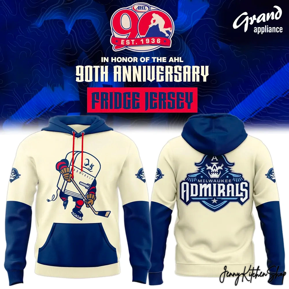 Exclusive Milwaukee Admirals Fridge Limited Hoodie