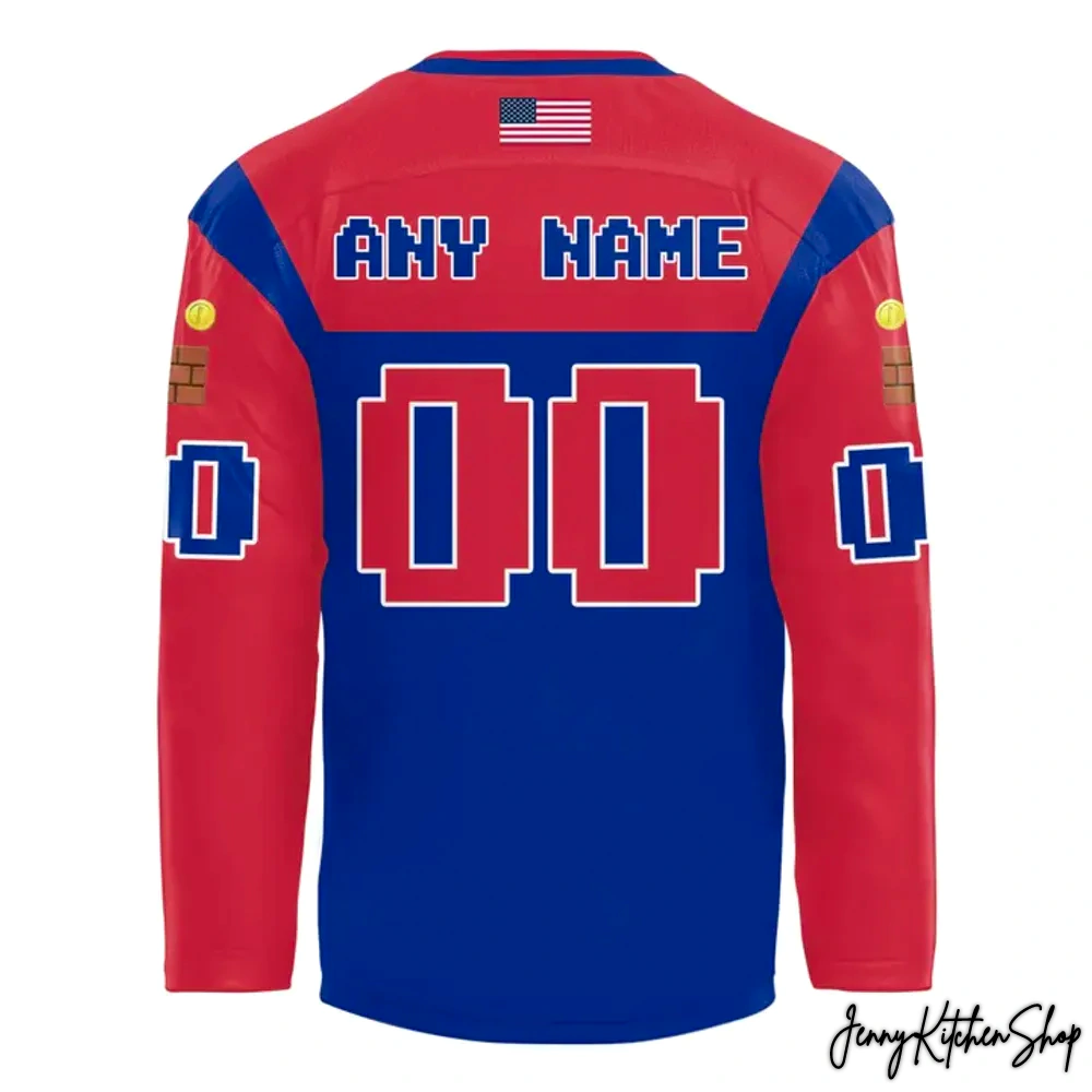 Fayetteville Marksmen Mario 2025 New Hockey Jersey