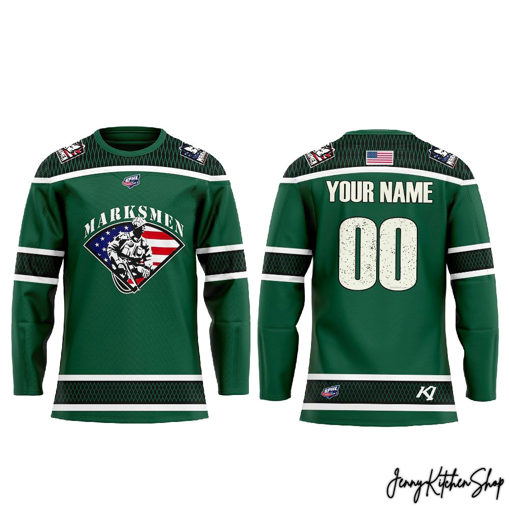 Fayetteville Marksmen Salute To Service Hockey Jersey