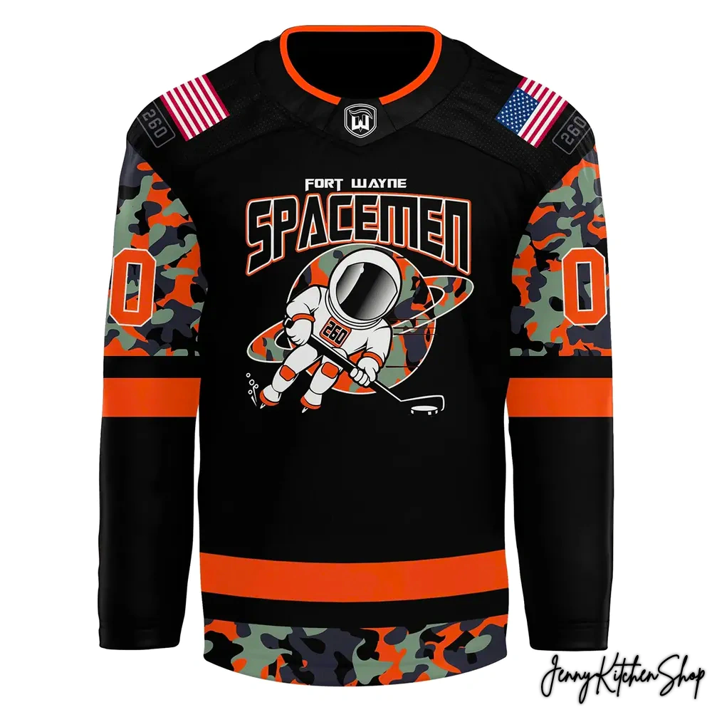 Fort Wayne Spacemen x Military Appreciation Night Jersey