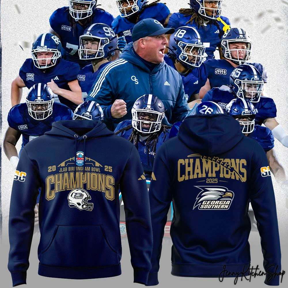Georgia Southern Eagles Bowl Champions 2025 T-Shirt