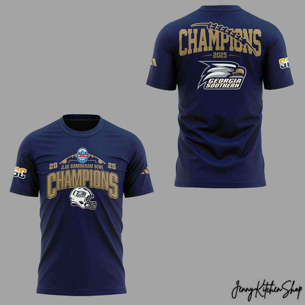 Georgia Southern Eagles Bowl Champions 2025 T-Shirt