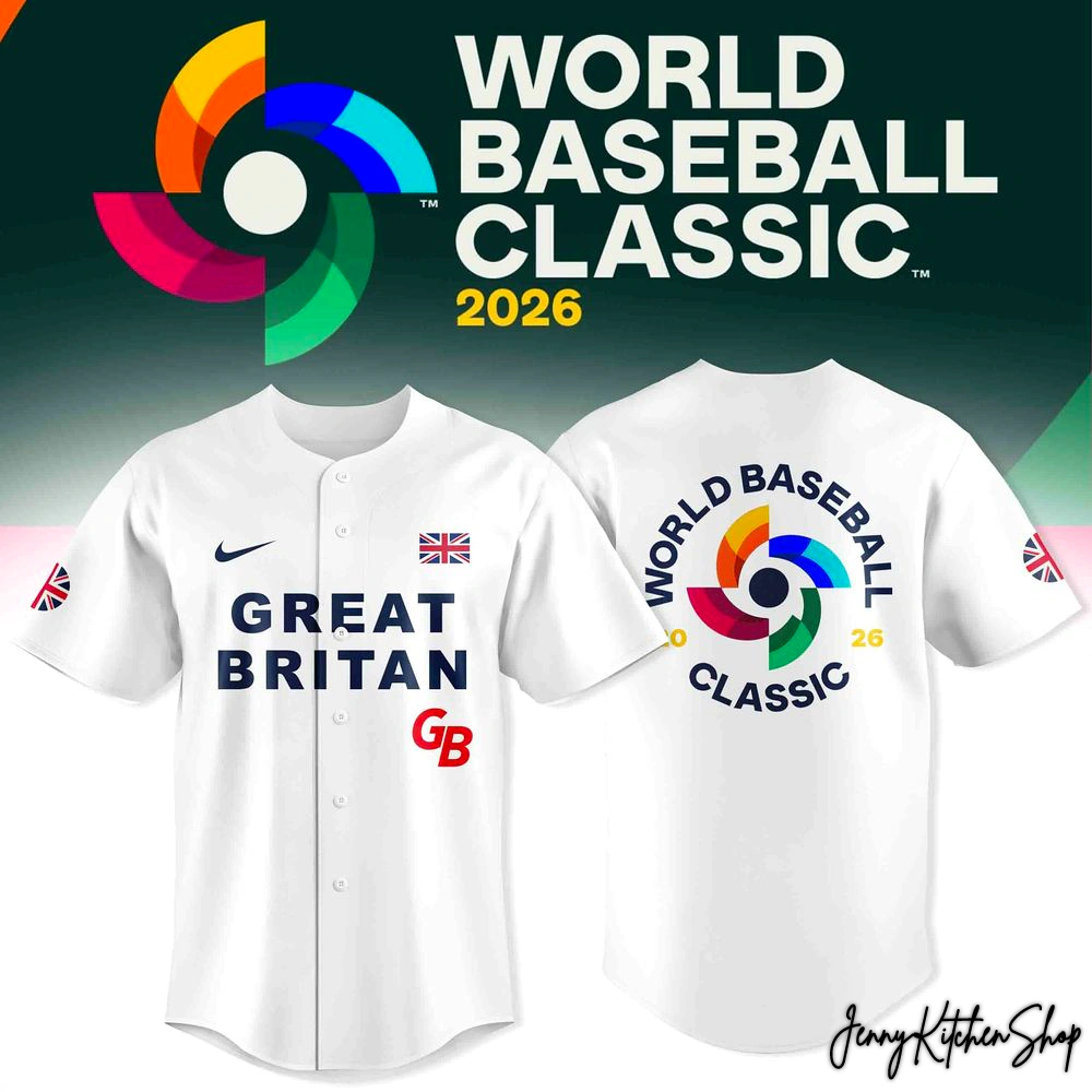 Great Britain Baseball 2026 World Baseball Classic Jersey