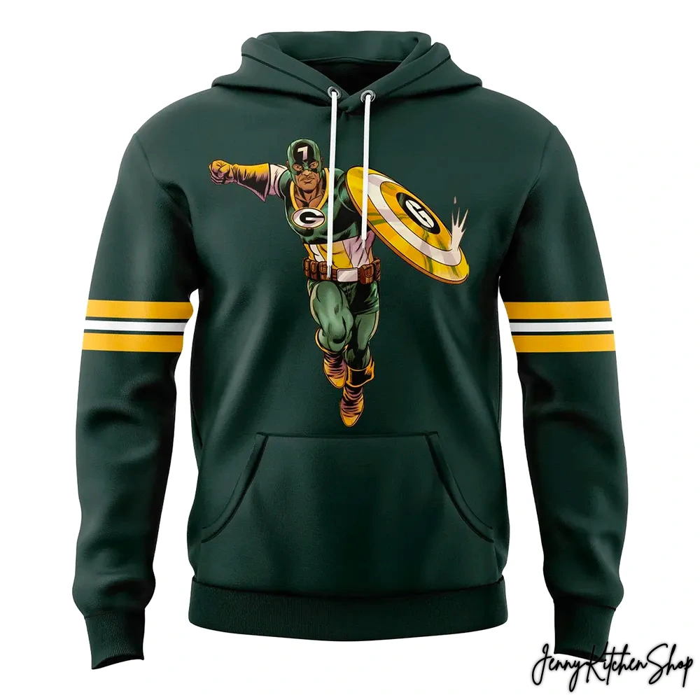Green Bay Packers Commander Quay 2025 Hoodie