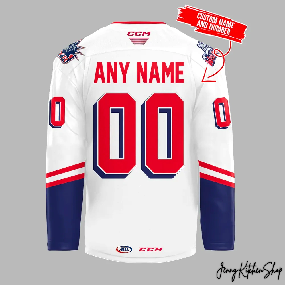 Hartford Wolf Pack 2026 Retro Night Hockey Jersey