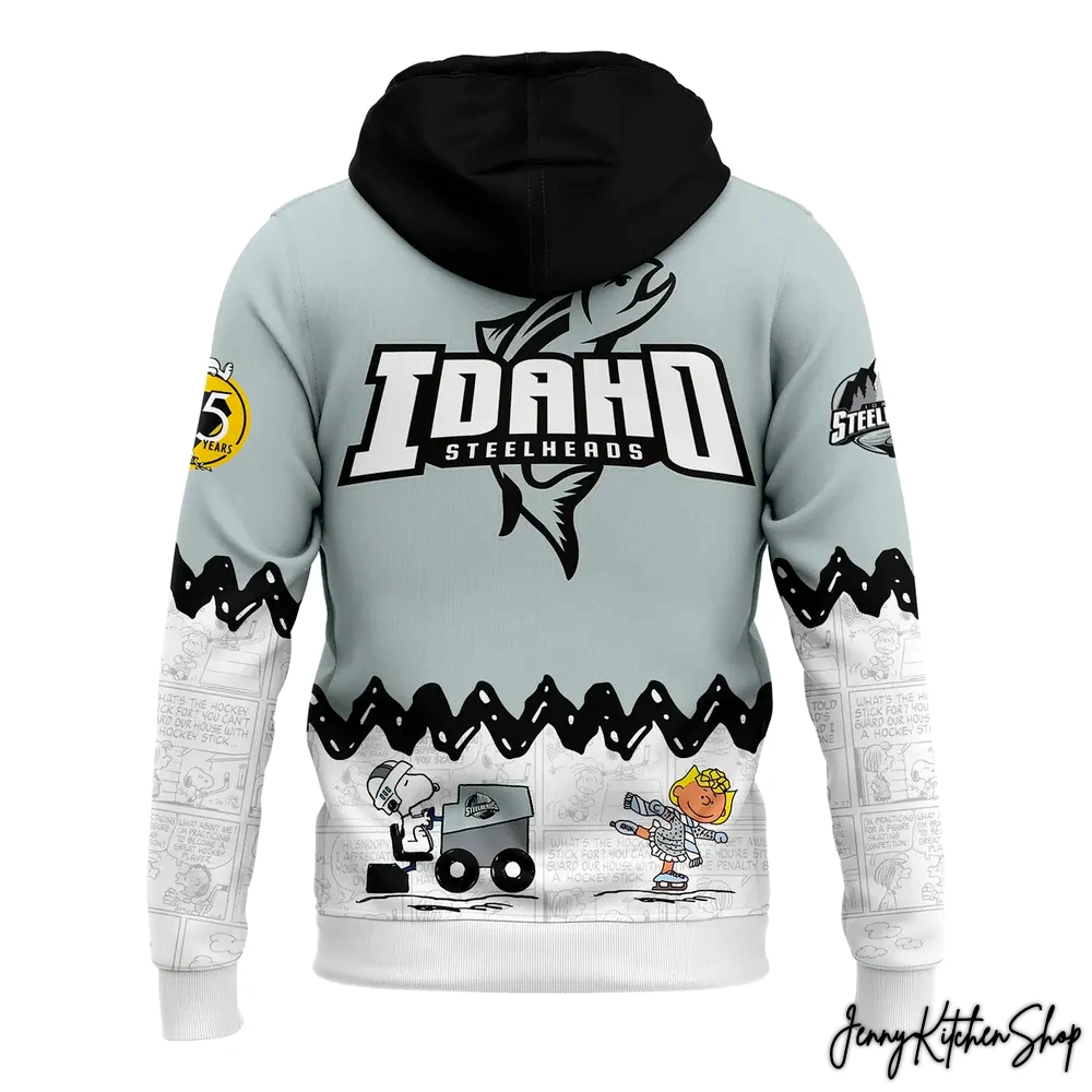 Idaho Steelheads Peanuts Night Hoodie