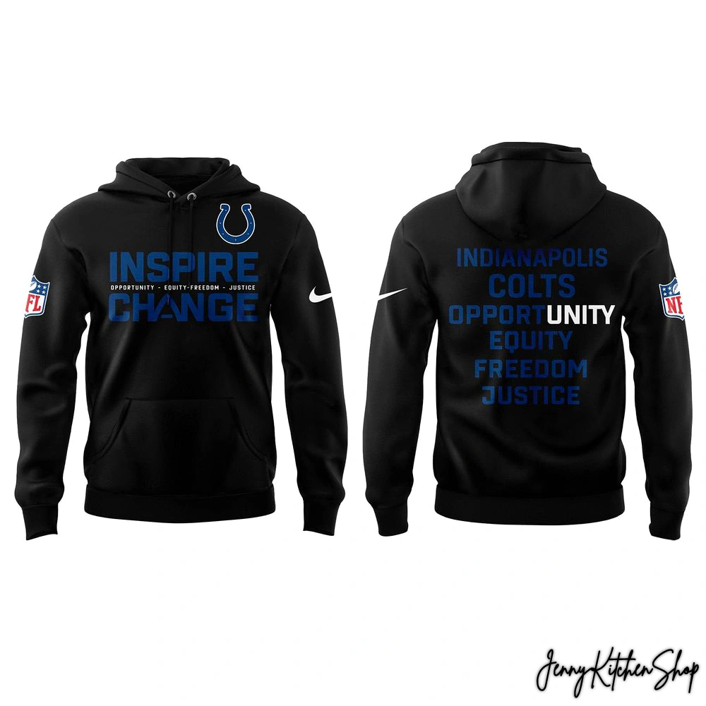 Indianapolis Colts Inspire Change 2025 Collection Hoodie
