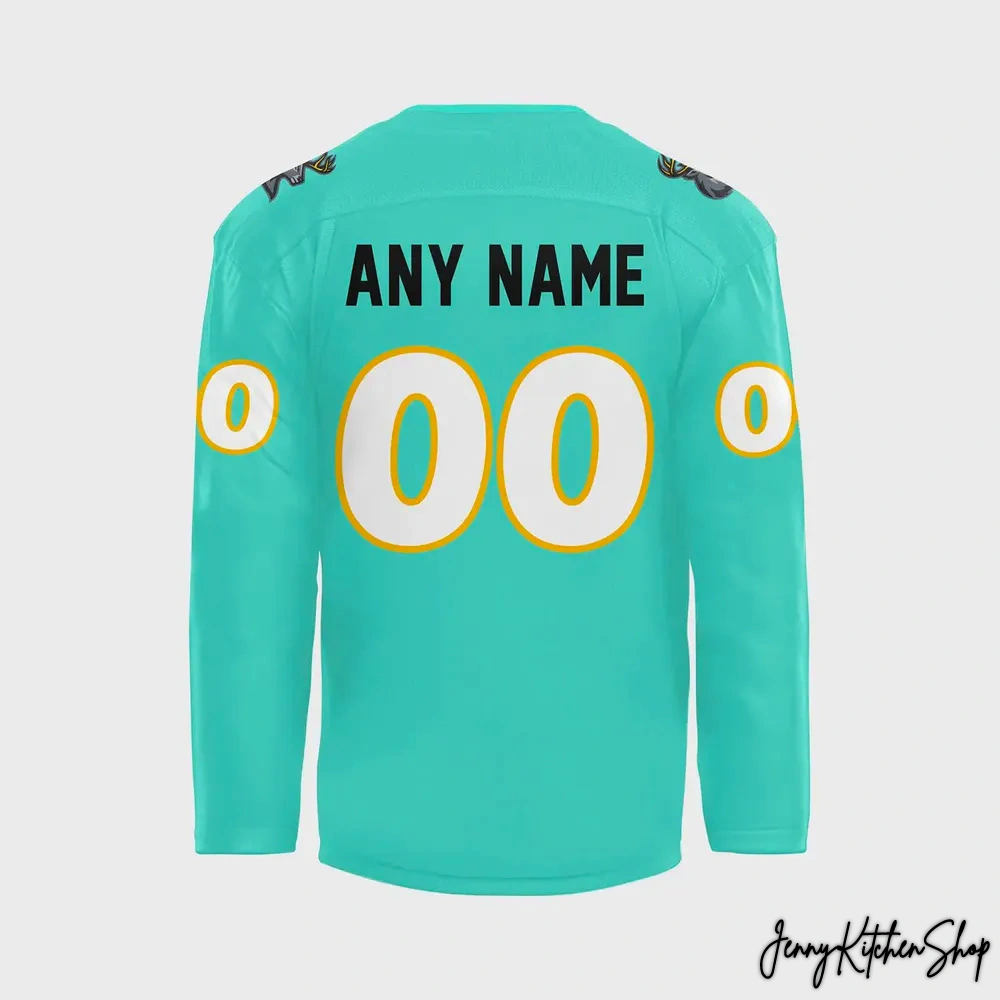 Iowa Heartlanders x Squidward Hockey Jersey