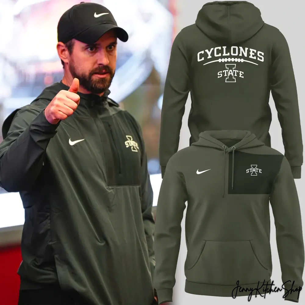 Iowa State Cyclones x Coach Matt Campbell Limited Hoodie