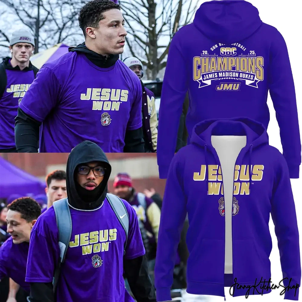 James Madison Dukes 2025 SBC Champions Collection T-Shirt