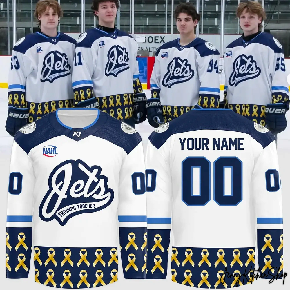Janesville Jets Triumph Together New Hockey Jersey