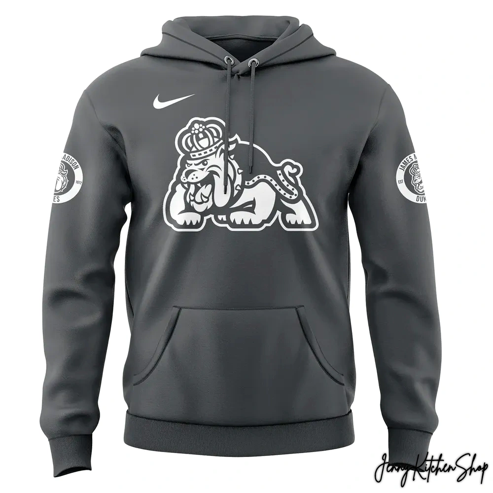 JMU Football 2025 Limited Edition Gray Hoodie