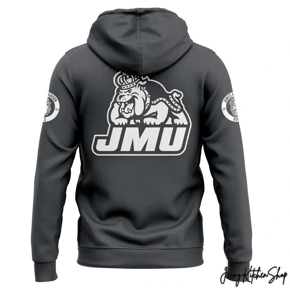 JMU Football 2025 Limited Edition Gray Hoodie