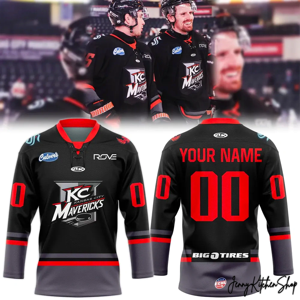 Kansas City Mavericks New 2025-26 Hockey Jersey