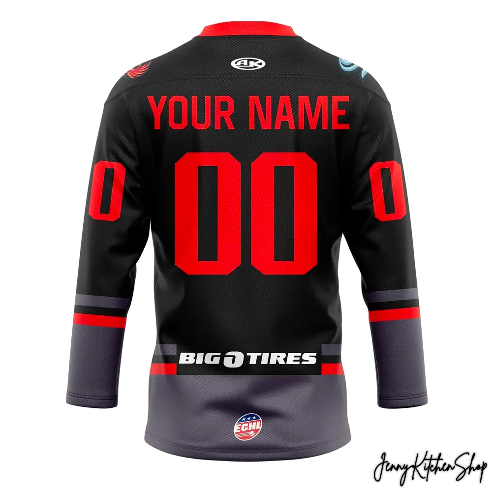 Kansas City Mavericks New 2025-26 Hockey Jersey