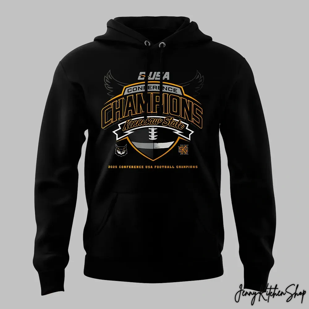 Kennesaw State Football 2025 Champions Hoodie
