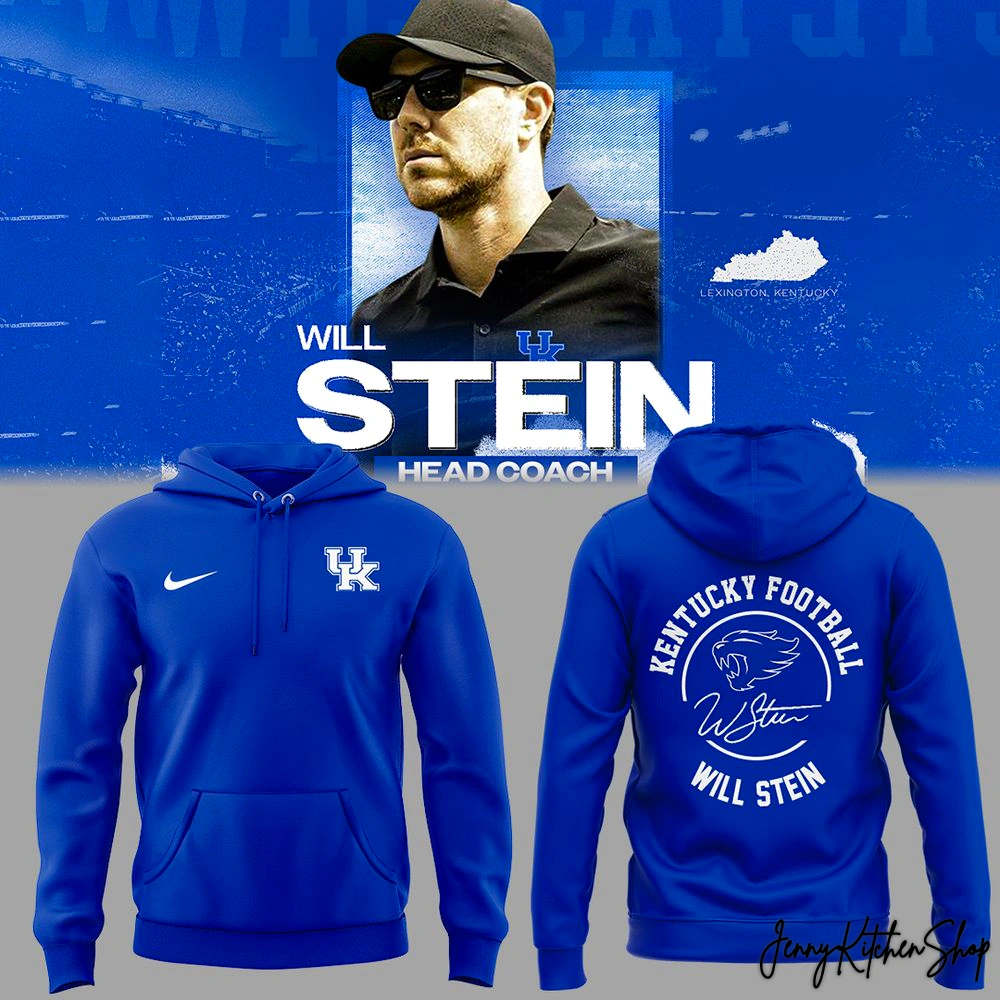 Kentucky Wildcats x Coach Will Stein 2025 Hoodie
