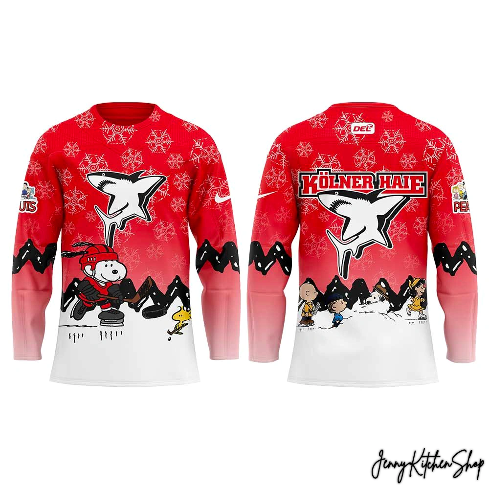 Kolner Haie Peanuts Winter Hockey Jersey