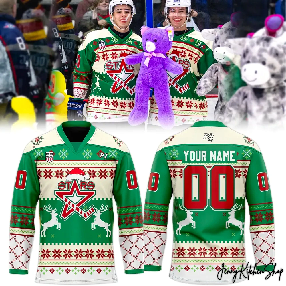 Lincoln Stars Teddy Bear Toss Night 2025 Hockey Jersey