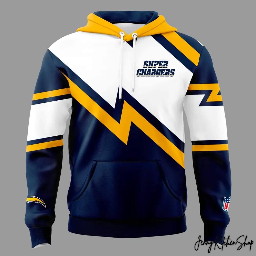 Los Angeles Chargers Super Chargers Limited Hoodie