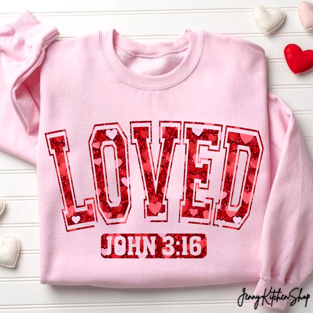 Loved John 3:16 So Very Loved Shirt