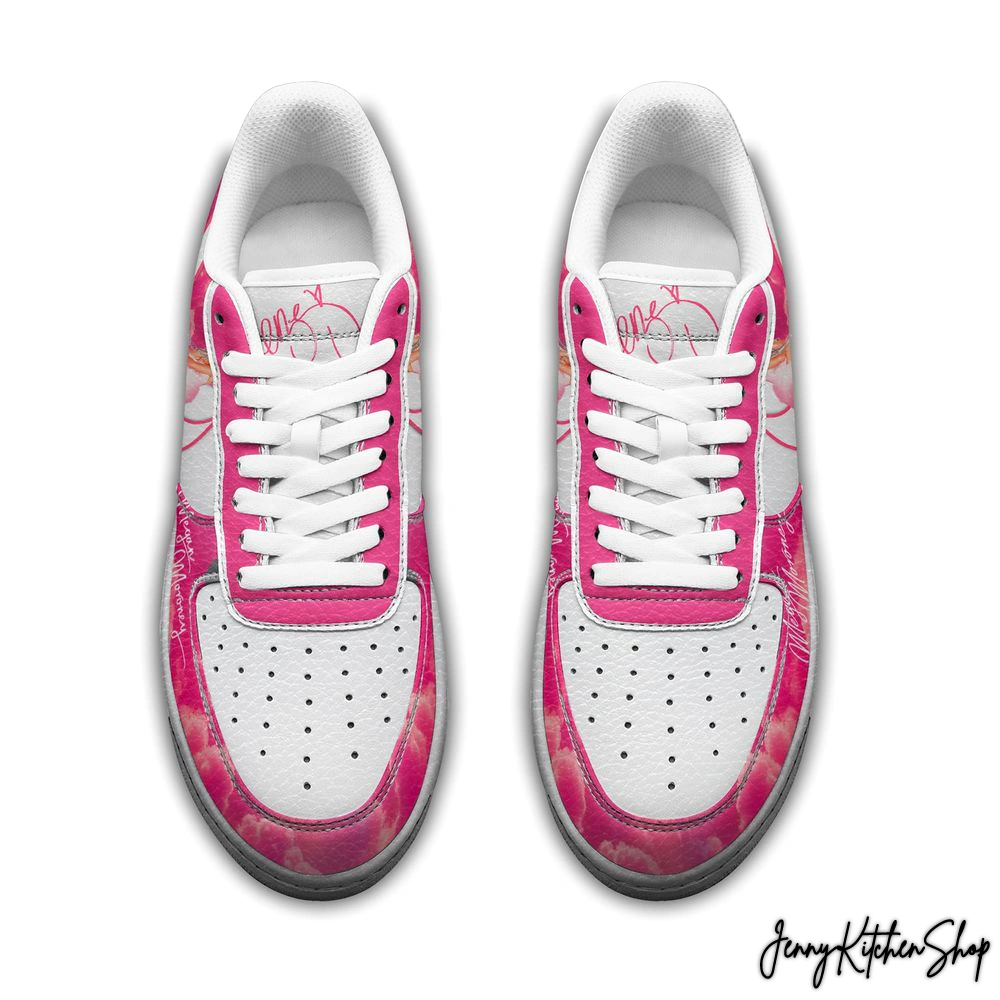 Megan Moroney Beautiful Pink AF1 Shoes