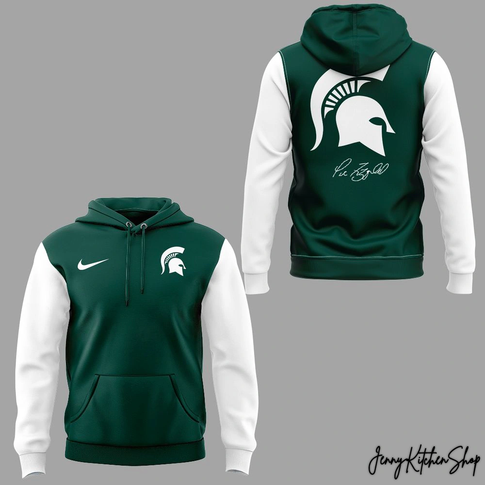 Michigan State Spartans x Coach Jonathan Smith 2025 Hoodie