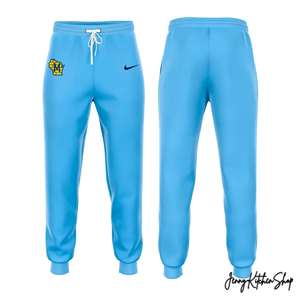 Milwaukee Brewers 2025 Powder Blue Hoodie