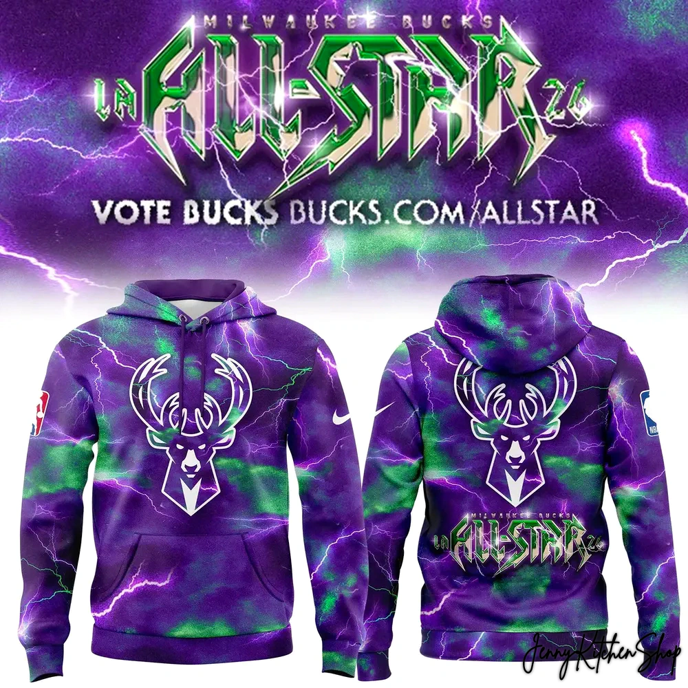 Milwaukee Bucks All Start New Edition Hoodie