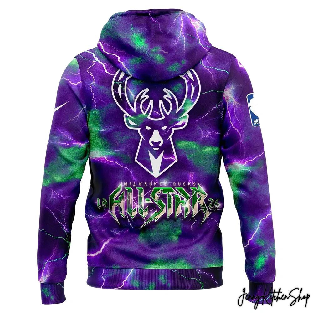 Milwaukee Bucks All Start New Edition Hoodie