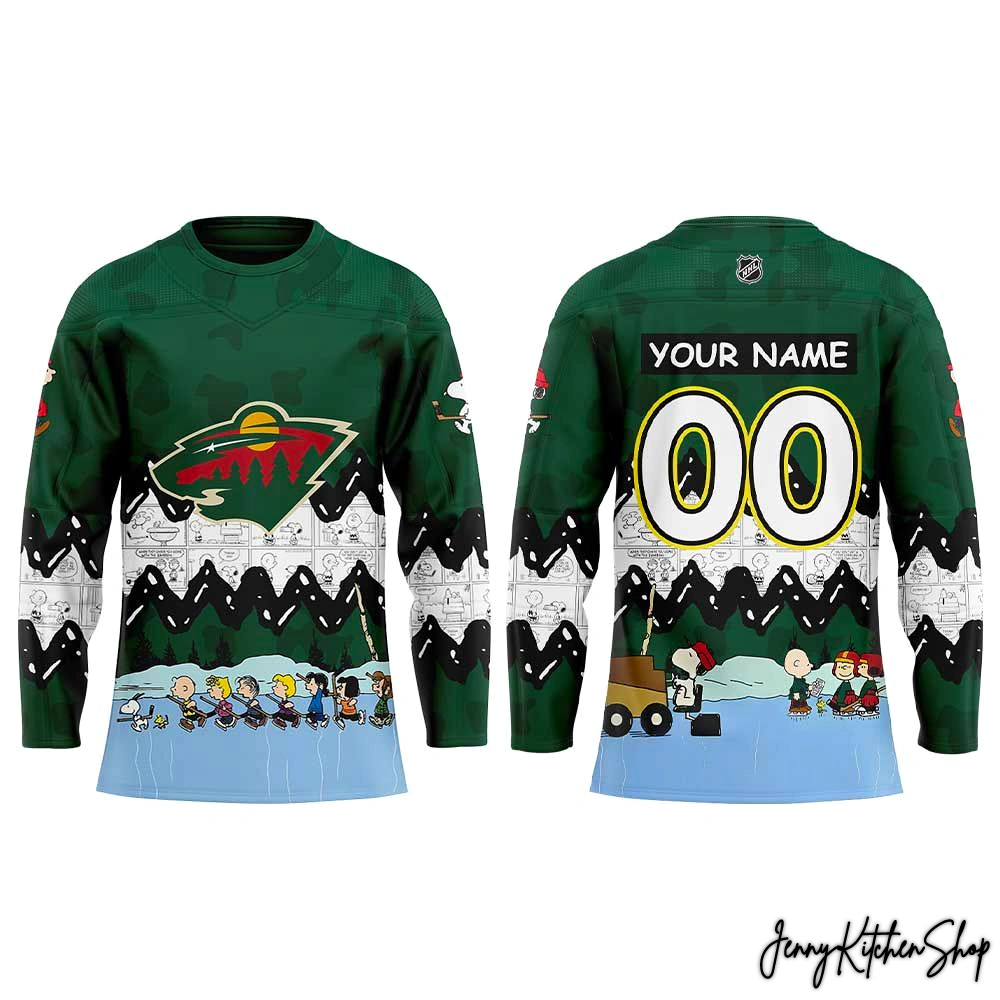 Minnesota Wild Peanuts Night 2026 Hockey Jersey