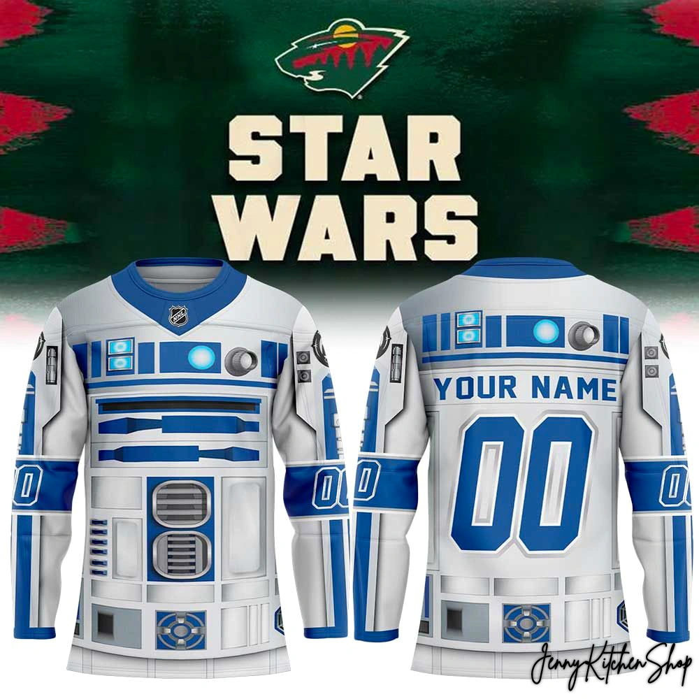 Minnesota Wild Star Wars Night Limited Hockey Jersey