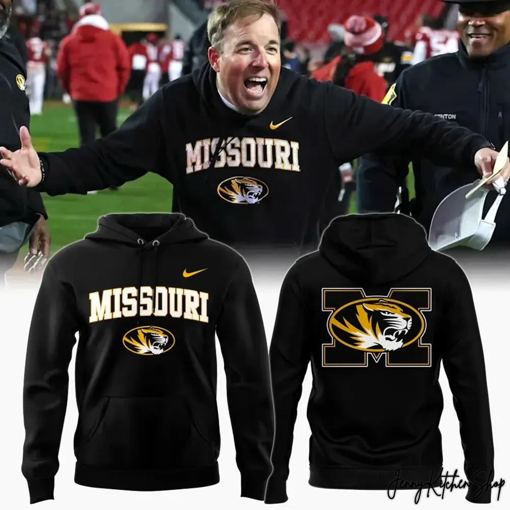 Missouri Tigers Football x Coach Eliah Drinkwitz 2025 Hoodie