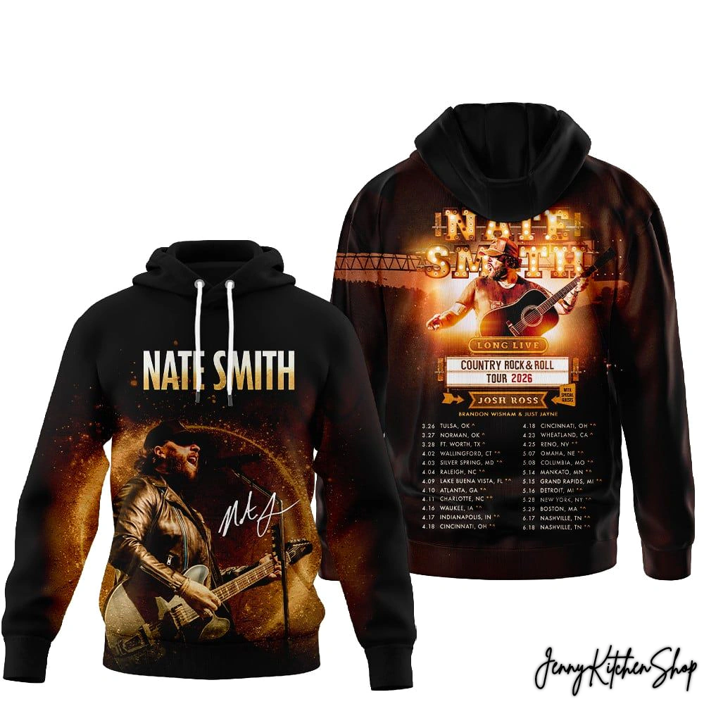 Nate Smith Country Tour 2026 T-Shirt