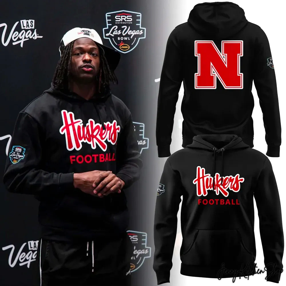 Nebraska Cornhuskers Las Vegas Bowl Limited Hoodie