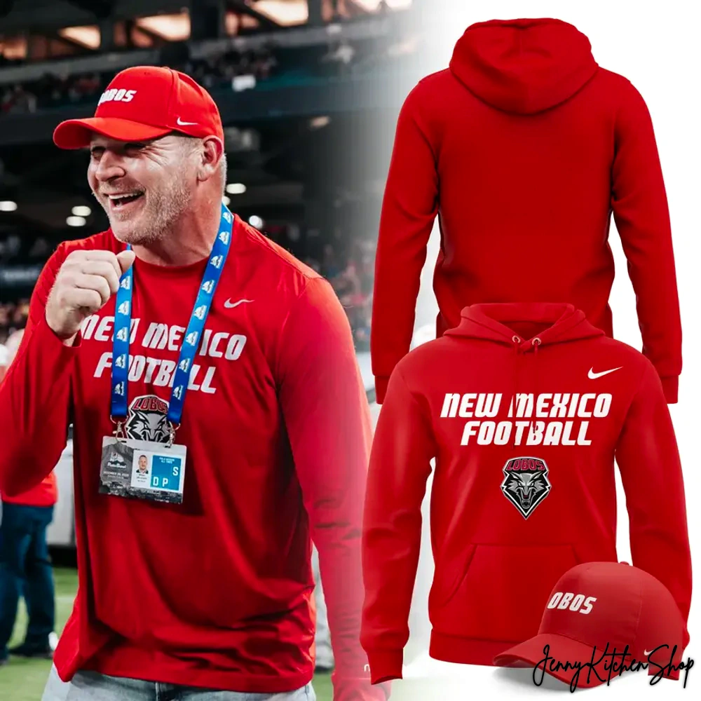 New Mexico Football x Coach Jason Eck Limited Long Sleeve Shirt
