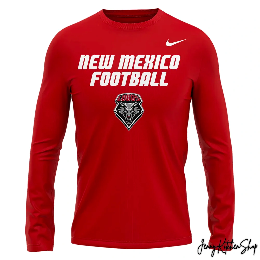 New Mexico Football x Coach Jason Eck Limited Long Sleeve Shirt