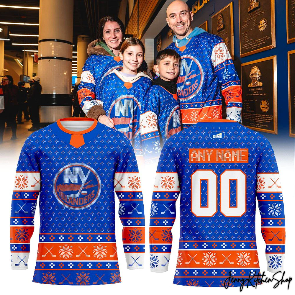 New York Islanders Holiday Outfit Hockey Jersey