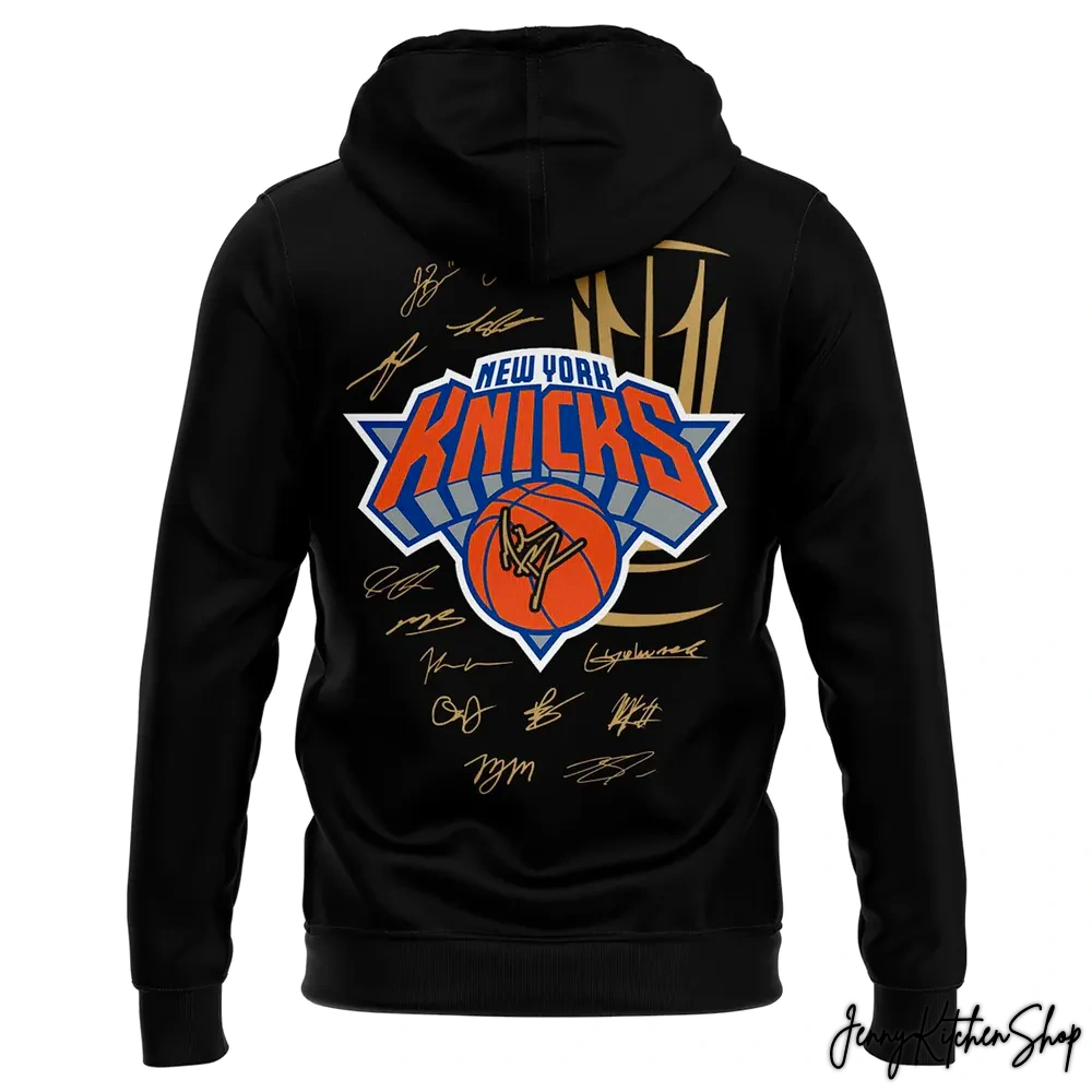 New York Knicks 2025 Champions Collection Hoodie Cap