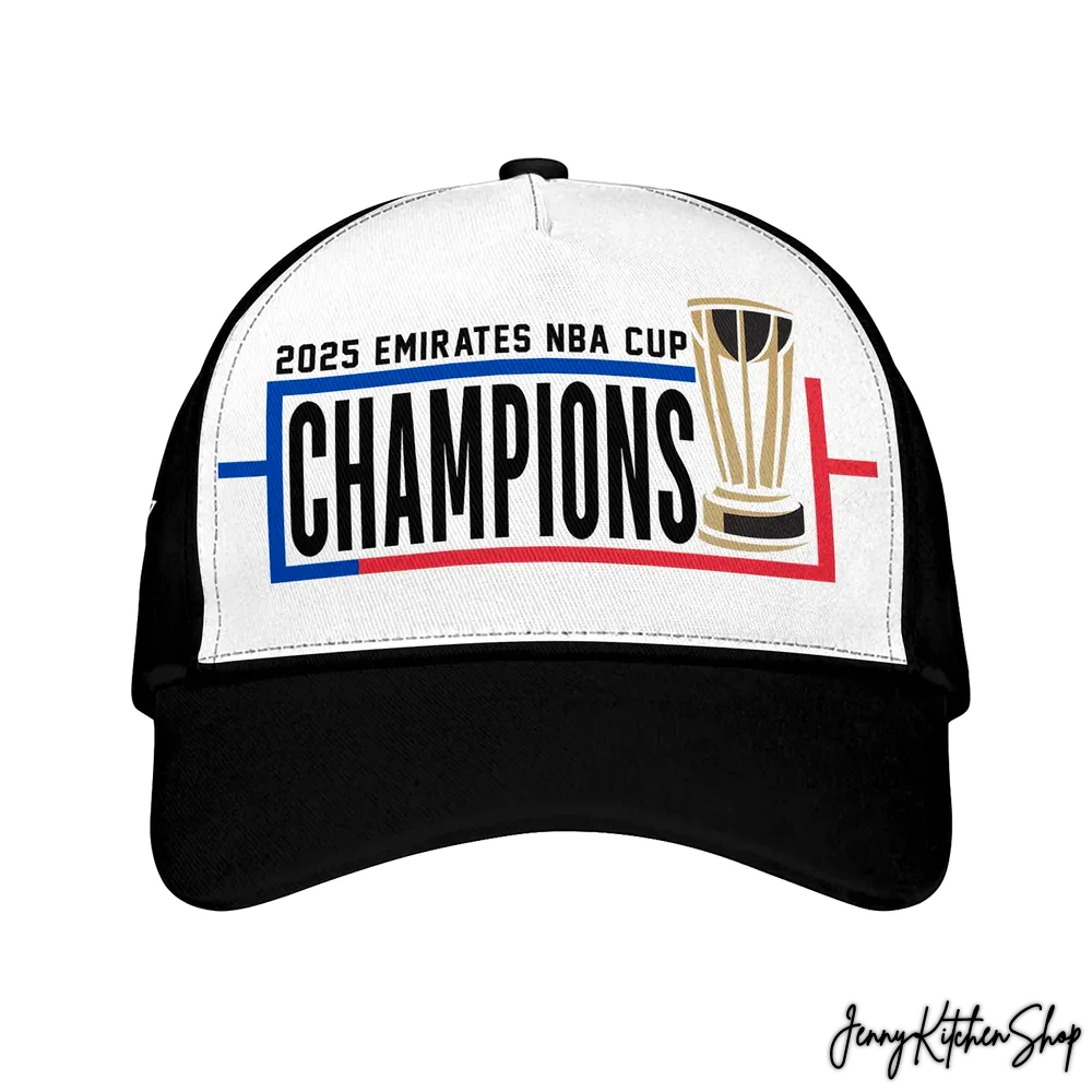 New York Knicks 2025 Champions Collection Hoodie Cap