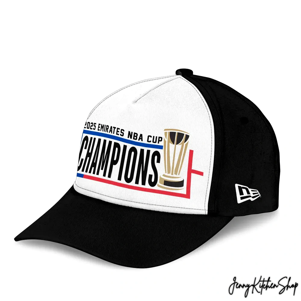 New York Knicks 2025 Champions Collection Hoodie Cap