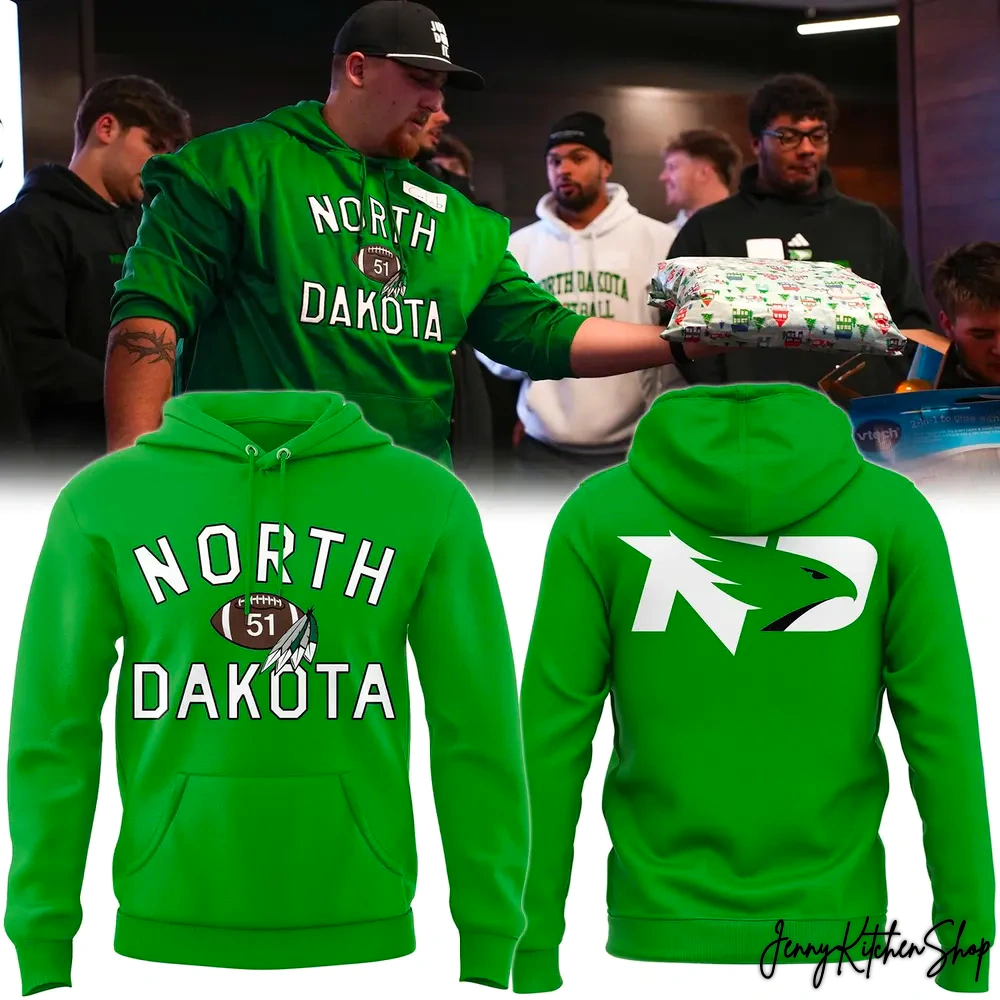 North Dakota Football x Coach Eric Schmidt 2025-26 Limited Hoodie