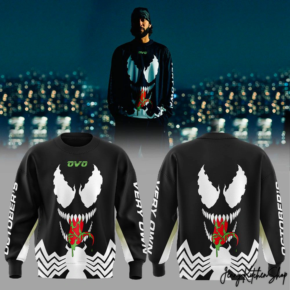 Octobers Very Own x Venom For Fans Collection Hoodie, Sweatshirt