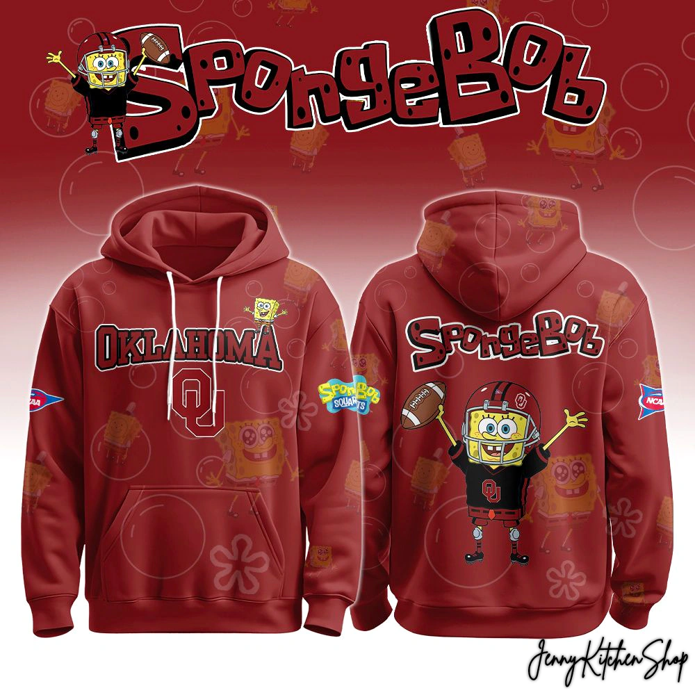 Oklahoma Sooners x SpongeBob Limited Hoodie