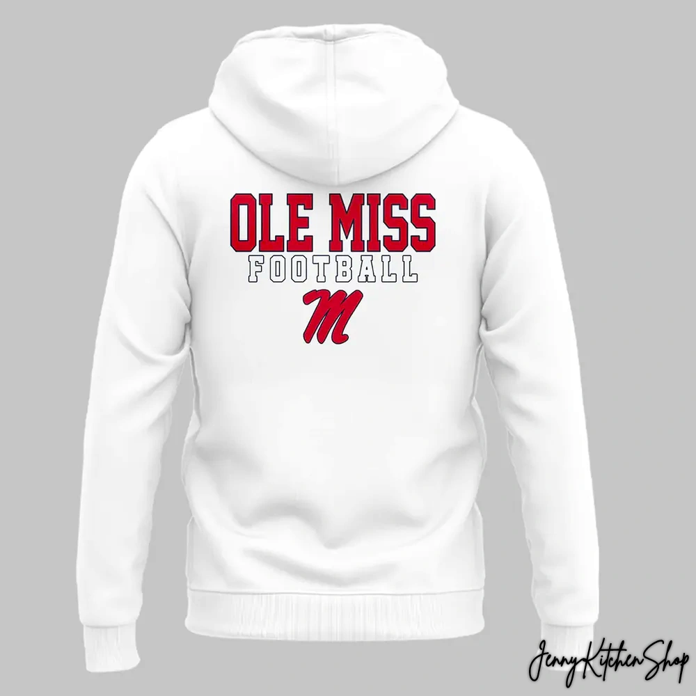 Ole Miss Rebels x Coach Pete Golding 2025 Uniform Hoodie