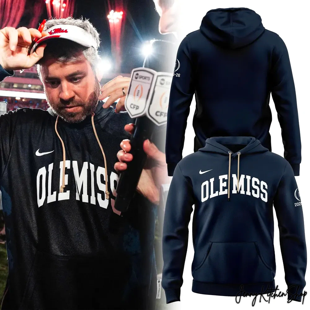 Ole Miss Rebels x Coach Stephen Thomas Football Hoodie