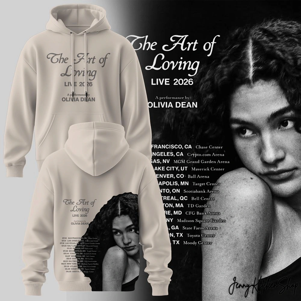 Olivia Dean 2026 The Art Of Loving Collection Shirt Hoodie