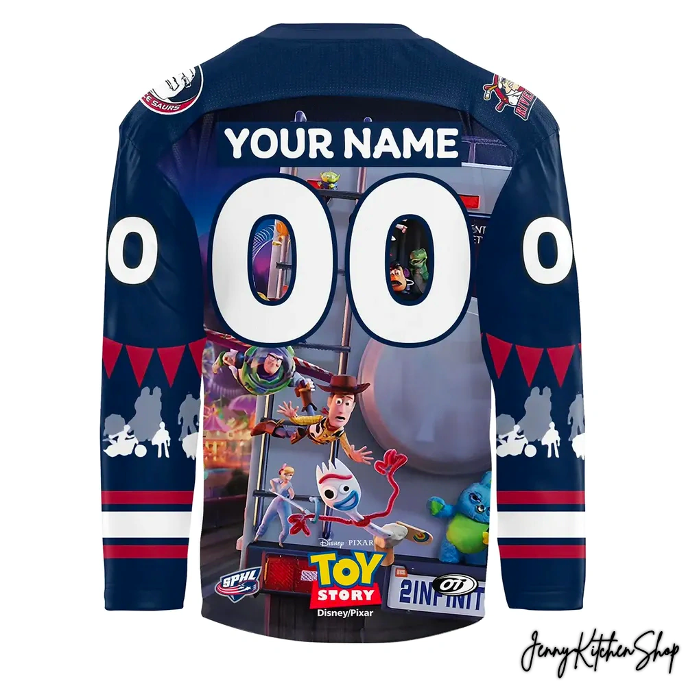 Peoria Rivermen Disney Night Toy Story Hockey Jersey