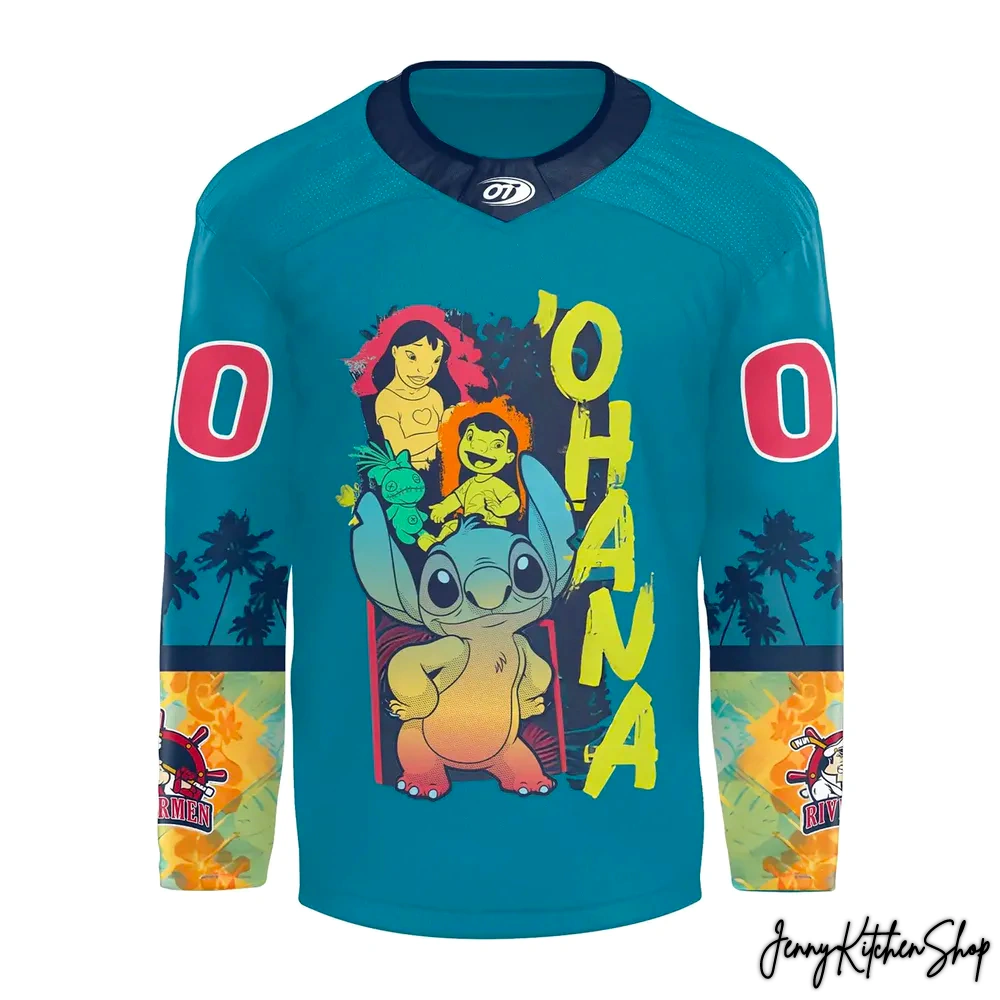 Peoria Rivermen Disney Ohana Night Hockey Jersey